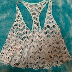 Blue Bathing Suit Cover Up